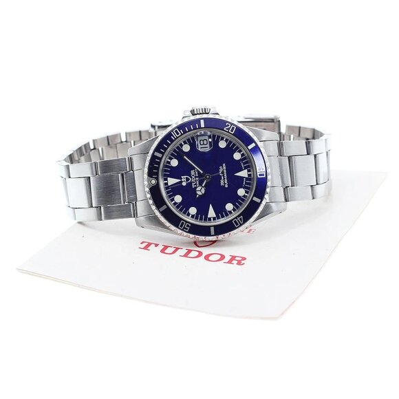 TUDOR Prince Date Submariner 75190 Date blue Dial Automatic Men's Watch_889624 - Picture 7 of 10
